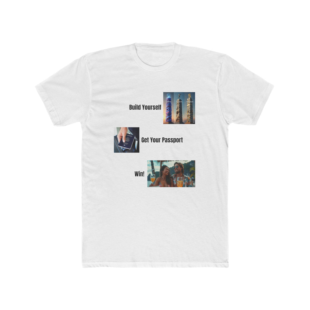 Passport Bro Pillars Tee – Mind, Body, Money, Freedom