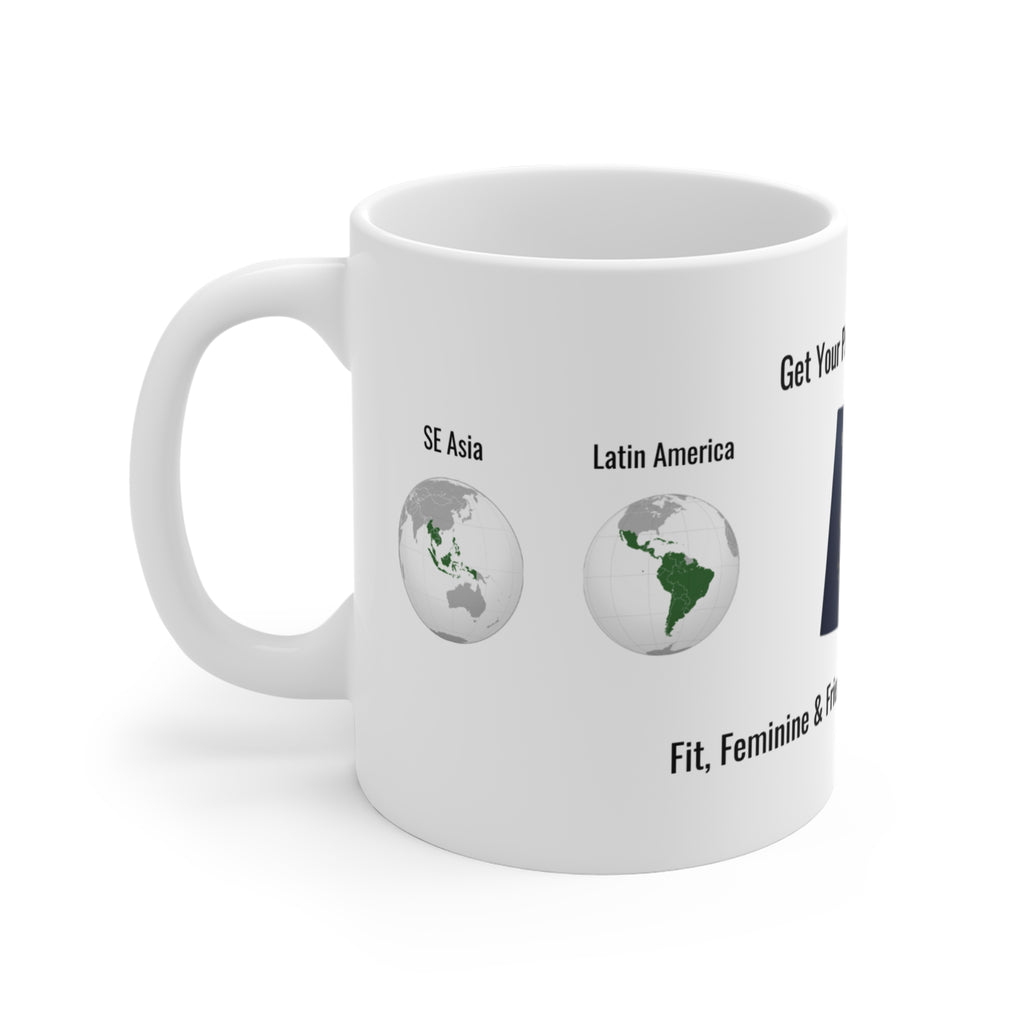Passport Bros Global Edition Mug | Level Up. Travel. Win.