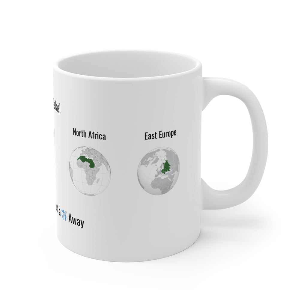 Passport Bros Global Edition Mug | Level Up. Travel. Win.